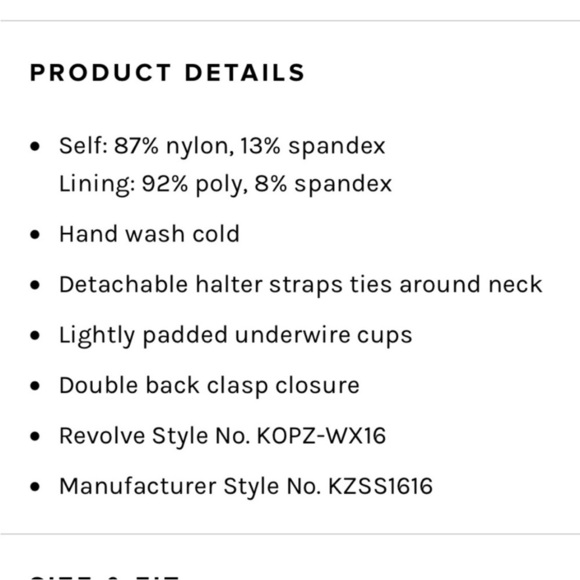 Kopper and Zink strapless bikini top - Picture 10 of 10